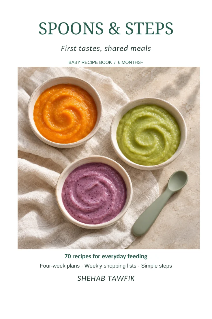 Baby Recipe Book — ENGLISH EDITION