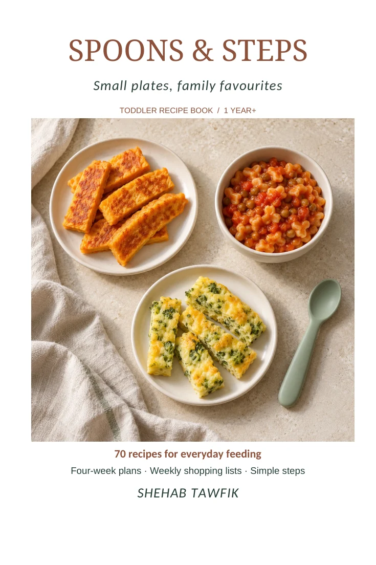 Toddler Recipe Book — ENGLISH EDITION